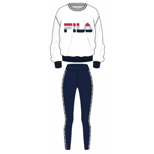 Fila FPW4098 Woman Pyjamas White/Blue M Intimo e Fitness