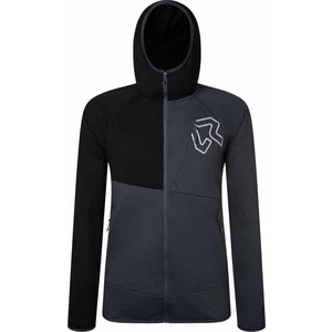 Rock Experience Zebra Hoodie Man Fleece Ebony/Caviar XL Sudadera con capucha para exteriores