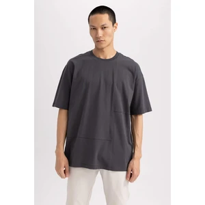 DEFACTO Oversize Fit Crew Neck T-Shirt