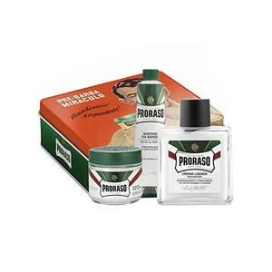 Proraso zestaw podarunkowy Vintage Selection Beard Care Refreshing Kit 100 ml + 100 ml + 150 ml