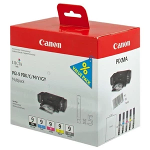 Canon PGI-9 PBK/C/M/Y/GY multipack originálna cartridge