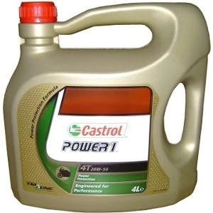 Motocyklový olej Castrol POWER1 4T 20W50 4L