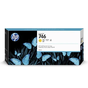 HP originálna cartridge P2V79A, HP 746, yellow, 300ml, HP HP DesignJet Z6, Z9+