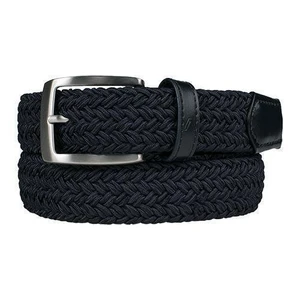 Alberto Gürtel Basic Braided Navy 100