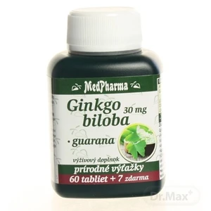 Ginkgo biloba s guaranou 67 tbl,Ginkgo biloba s guaranou 67 tbl