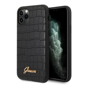 Tok Guess Croco for iPhone 11 Pro Max, fekete