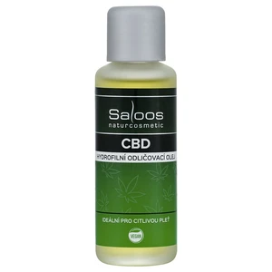 Saloos CBD hydrofilný olej pre šetrné odlíčenie pleti 50 ml