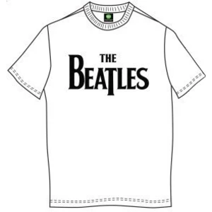 The Beatles Maglietta Drop T Logo Bianco 5 - 6 anni