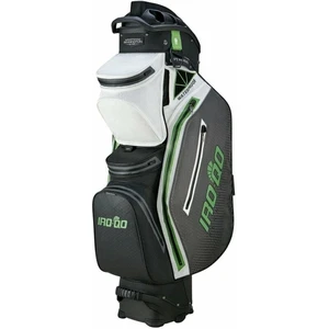 Bennington IRO QO 14 Waterproof Black/White/Canon Grey/Lime Borsa da golf Cart Bag