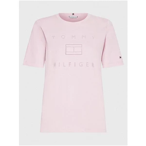 Pink Women's T-Shirt Tommy Hilfiger - Women