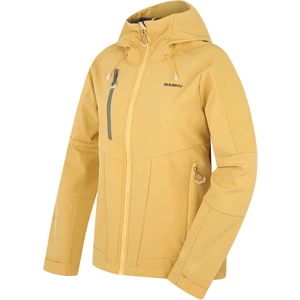 Women's softshell jacket HUSKY Sevan L lt. yellow