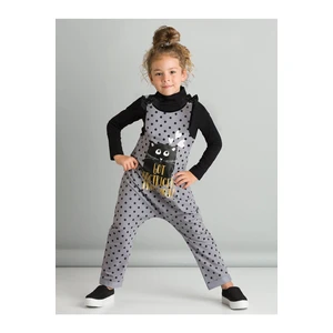 Dívčí set Denokids CFF-21S1-317/Gray/Black