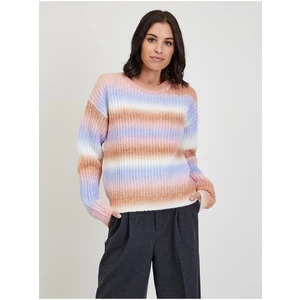 Blue-pink Ladies Striped Sweater Tom Tailor Denim - Women