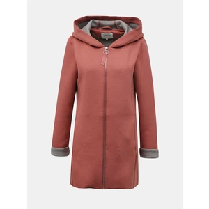 Pink Women's Light Coat with Hood ONLY Lena - Women