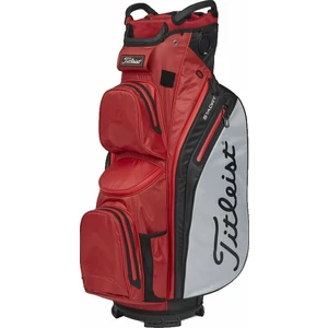 Titleist Cart 14 StaDry Dark Red/Grey/Black Golfbag