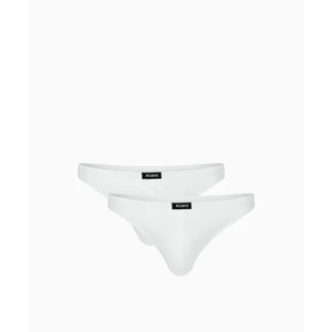 Men's thongs ATLANTIC 2Pack - white