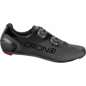 Crono CR2 Road Full Carbon BOA Black 43 Chaussures de cyclisme pour hommes