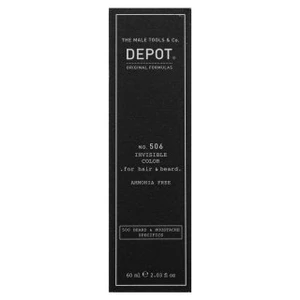 Depot No. 506 Invisible Color semi-permanentní barva na vlasy i vousy Natural Titanium 60 ml