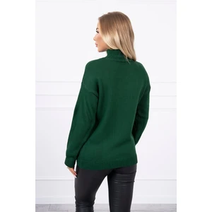 Sweater high neck green