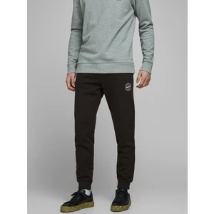 Jack&Jones Pánske tepláky JJIGORDON 12165322 Black S