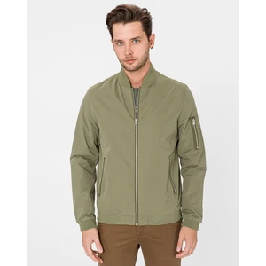 Khaki Water Repellent Bomber Jack & Jones Rush