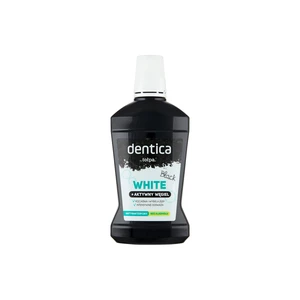 Tołpa Dentica Black White bělicí ústní voda s aktivním uhlím 500 ml