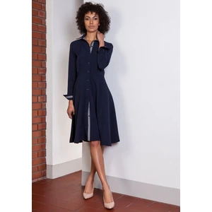 Lanti Woman's Dress Suk151 Navy Blue