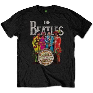 The Beatles Maglietta Unisex Sgt Pepper (Retail Pack) XL Nero