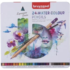 Bruynzeel Ensemble de crayons aquarelle 24 pezzi