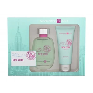 Mandarina Duck Let´s Travel To New York darčeková kazeta toaletná voda 100 ml + sprchovací gél 100 ml pre ženy