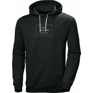 Helly Hansen Outdoor Hoodie F2F Organic Cotton Hoodie Ebony Melange S