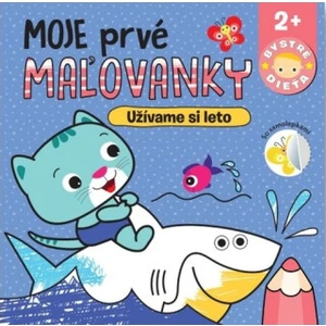 Moje prvé samolepky Užívame si leto