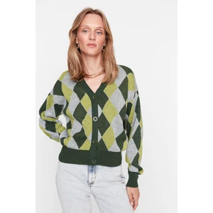 Trendyol Cardigan - Green - Regular fit