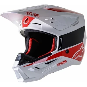 Alpinestars S-M5 Bond Helmet White/Red Glossy XL Bukósisak