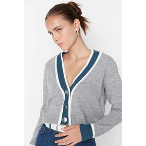 Trendyol Cardigan - Gray - Regular fit