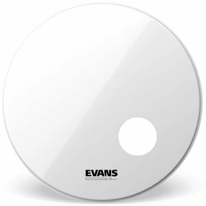 Evans BD20RSW EQ3 Reso Smooth 20" Alb Față de rezonanță pentru tobe