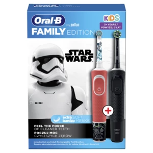 Oral B Family Edition elektrický zubní kartáček 2 ks Star Wars 2 ks