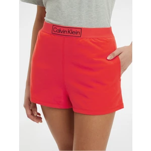 Red Women's Sleeping Shorts Calvin Klein - Women