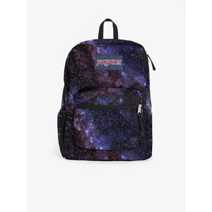 Ruksak Jansport dámsky, fialová farba, veľký, vzorovaný