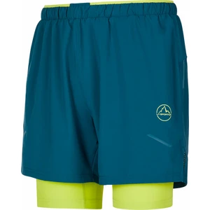 La Sportiva Trail Bite Short M Storm Blue/Lime Punch M