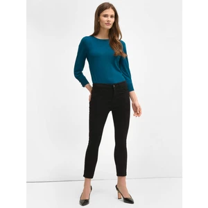 Black Shortened Skinny Fit Jeans ORSAY - Women