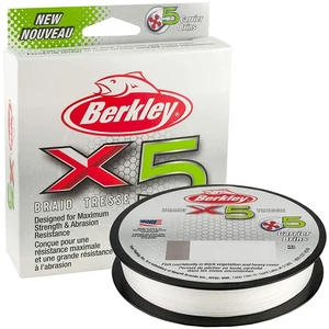 Berkley splétaná šňůra x5 crystal 150 m-průměr 0,06 mm / nosnost 6,4 kg