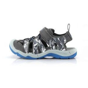 Children's outdoor sandals ALPINE PRO GROBO dk.gray