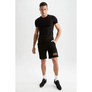 DEFACTO Slim Fit Thin Sweatshirt Fabric Short