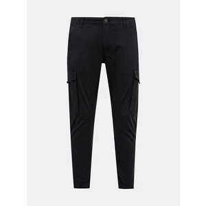 Fekete kúpos fit nadrág Jack & Jones Paul