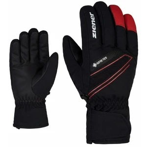 Ziener Gunar GTX Black/Red 9,5 Guantes de esquí