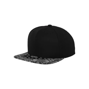 Bandana Snapback black/paisley