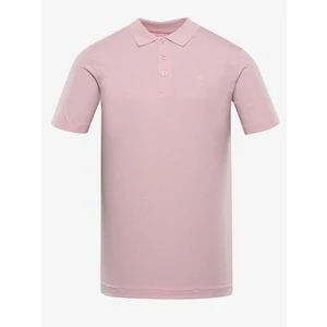 Men's polo shirt nax NAX HOFED pink