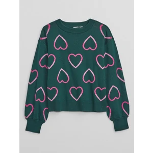 GAP Children's sweater heart pattern - Girls