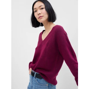 GAP Knitted sweater with V-neck - Women